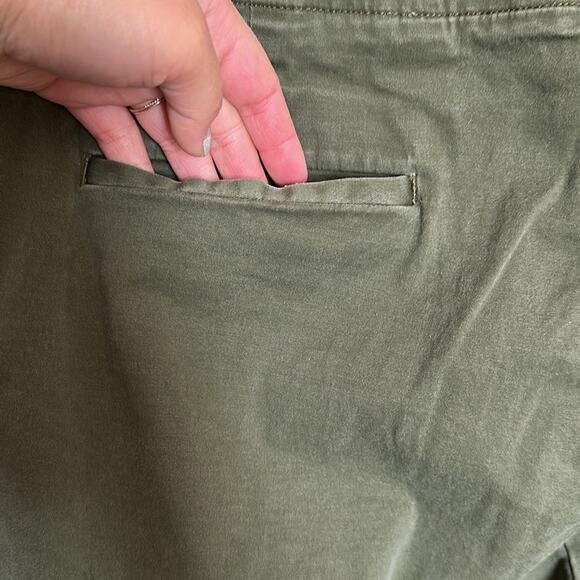 Talbots | Olive Green Heritage Straight Leg Pants Size 12 - Picture 4 of 11